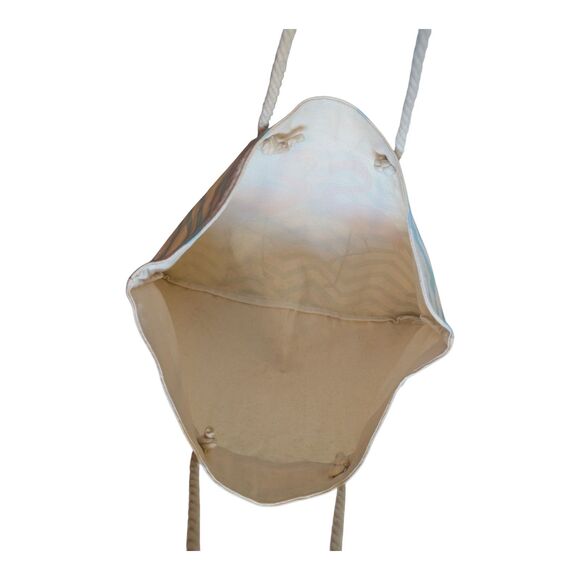 Pink Flamingo Totes Lot Of 2 Beach Pool Casual Colorful Summer Fun Bags - Picture 4 of 10